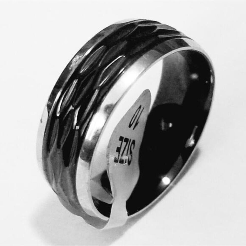 New stainless steel ring size 11